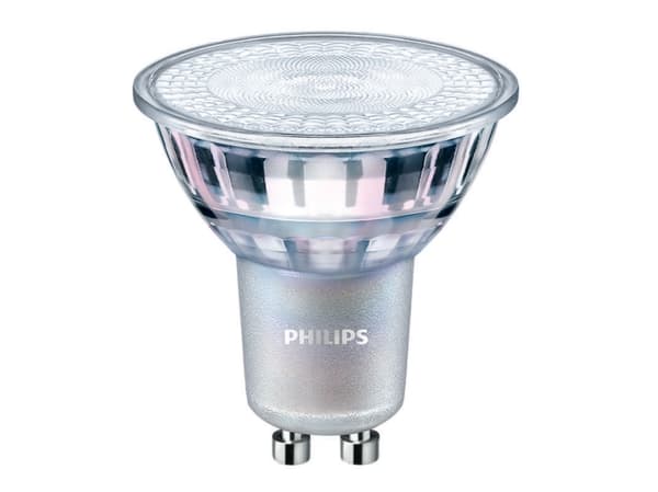 Philips MASTER LEDspot Value - LED-spotlight - GU10 - 3.7 W (motsvarande 35 W) - klass A+ - vitt ljus - 3000 K