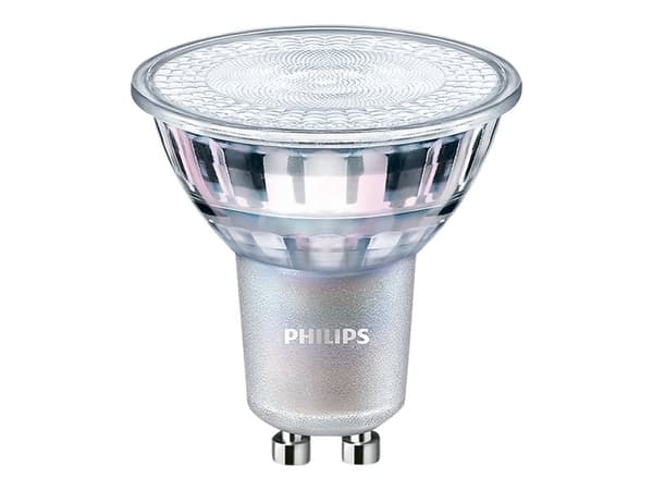 Philips MASTER LEDspot Value - LED-spotlight - GU10 - 3.7 W (motsvarande 35 W) - klass A+ - vitt ljus - 3000 K