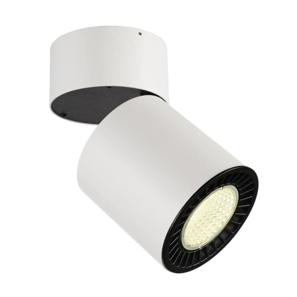 SLV Supros Move CL, 1 ampuller, LED, 4000 K, 2700 lm, IP20, Hvit
