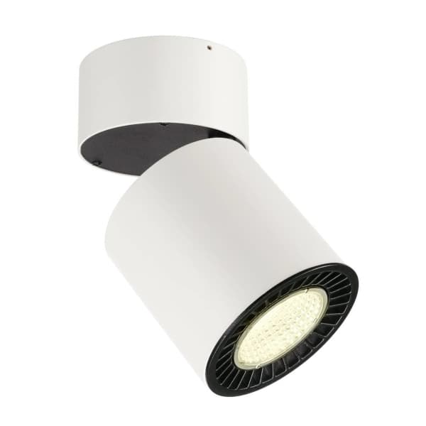 SLV Supros Move CL, 1 ampuller, LED, 4000 K, 2700 lm, IP20, Hvit