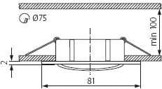 Kanlux Spot-armatur NAVI CTX-DT10B 25991