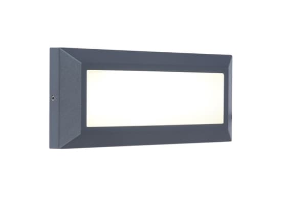 Lutec Helena 519160101118 LED vägglampa utomhus 10,5 W Antracit