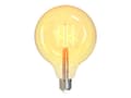 Miniatyrbild 2 av 5: DELTACO SMART HOME SH-LFE27G125 - LED-glödlampa med filament - form: G125 - E27 - 5.5 W (motsvarande 50 W) - klass F - varmt vitt/kallt vitt ljus - 1