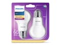 Miniatyrbild 3 av 5: Philips LED-lampa 8W (60W) E27 2 st (929001234361)