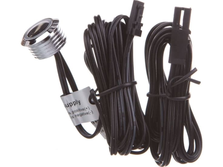 GTV Dimmable touch switch 12V DC max. 20W cable 1500mm chrome AE-WBEZD-NB - AE-WBEZD-NB