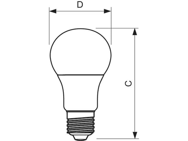Philips MASTER LED DT 9-60W E27 A60 CL, 60 W, 60 W, E27, 806 lm, 25000 h, Lämmin valkoinen