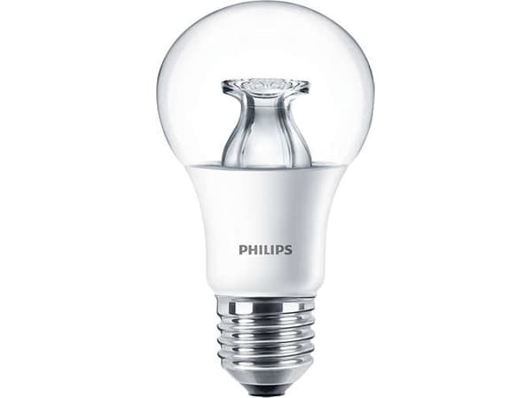 Philips MASTER LED DT 9-60W E27 A60 CL, 60 W, 60 W, E27, 806 lm, 25000 h, Lämmin valkoinen