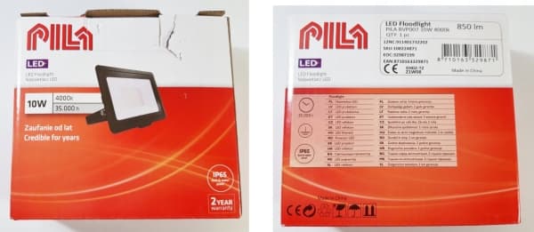 Philips flomlys PILA LED-projektor BVP007 10W 4000K 850lm 911401732202
