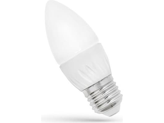 Spectrum LED-kynttilä E27, 230V, 6W, WW (WOJ13061)
