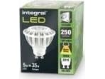 Integral Integrert LED-pære GU10 PAR16 5W (35W) 2700K 250lm varmhvit universal