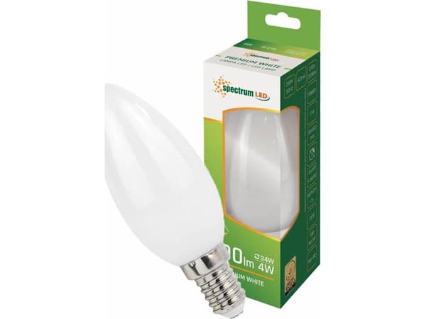 Wojnarowscy LED-ljus E14 230V 4W COG WW WHITE SPECTRUM