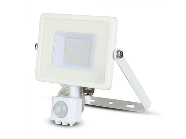 V-TAC VT-30-S, 30 W, LED, Hvit, Nøytral hvit, 4500 K, 2400 lm
