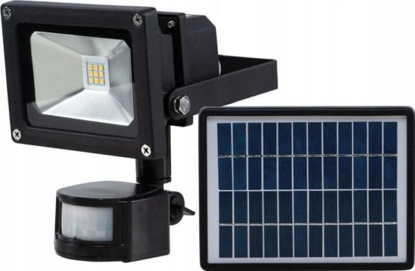 VOLTENO SPOTLIGHT LED 9W MOTION+PANEL SOLA