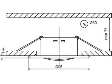 GREENLUX Halogensokkel AXL 12V MR16 GU5.3 50W krom (GXPP036)