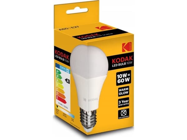 Kodak LED-lamppu A60 E27 806lm Warm Glow 10W/60W