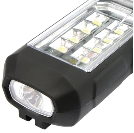 Yato YT-08513, LED, 9 ampuller, IP20, Sort, Håndholdt arbeidslys