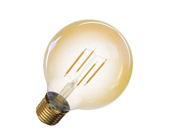 Emos Z74304, 4 W, E27, 470 lm, A-form, Varm hvit, 25000 timer
