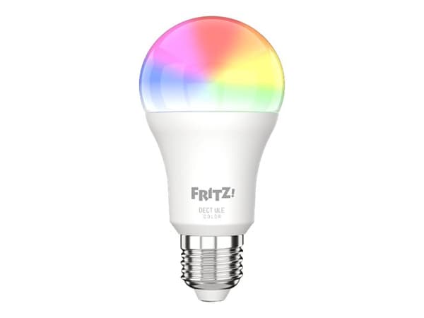 FRITZ!DECT 500, Älylamppu, Hopea, Läpinäkyvä, Valkoinen, LED, Multi, 2700 K, 6500 K