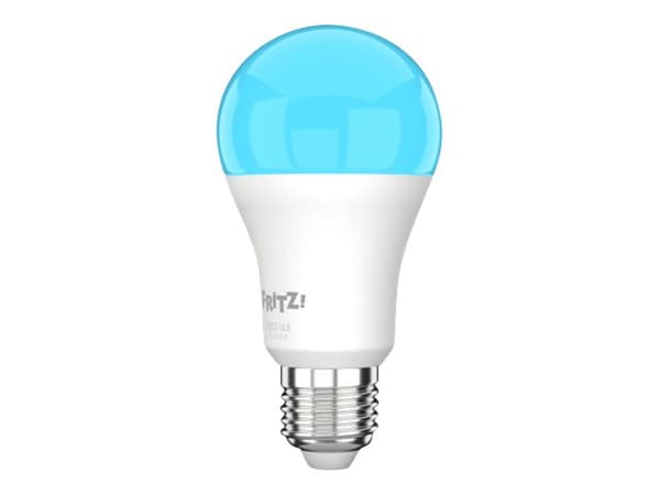 FRITZ!DECT 500, Älylamppu, Hopea, Läpinäkyvä, Valkoinen, LED, Multi, 2700 K, 6500 K