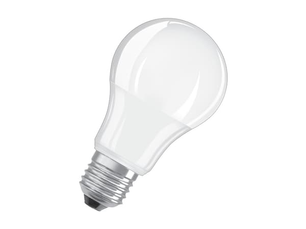 OSRAM LED SUPERSTAR - LED-glödlampa - form: A60 - glaserad finish - E27 - 8.8 W (motsvarande 60 W) - klass F - varmt vitt ljus - 2700 K