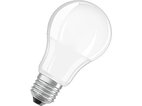 OSRAM LED SUPERSTAR - LED-glödlampa - form: A60 - glaserad finish - E27 - 8.8 W (motsvarande 60 W) - klass F - varmt vitt ljus - 2700 K