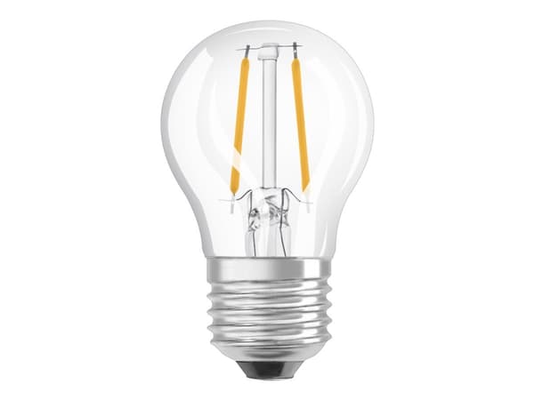 OSRAM LED SUPERSTAR - LED-glödlampa med filament - klar finish - E27 - 4.8 W (motsvarande 40 W) - klass F - svalt vitt ljus - 4000 K