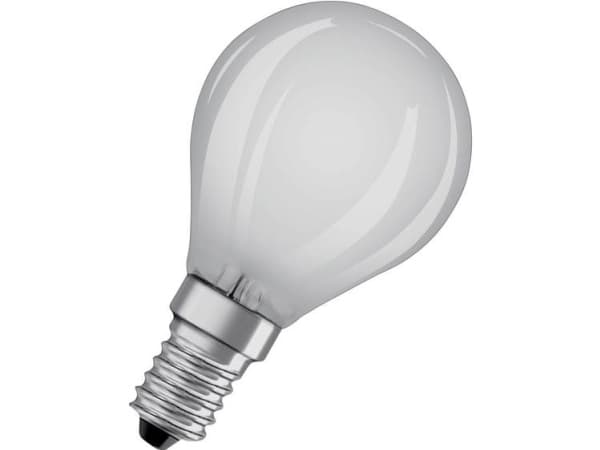 OSRAM LED SUPERSTAR - LED hehkulamppu - muoto: P45 - himmeä viimeistely - E14 - 2,8 W (vastaa 25 W) - luokka F - lämmin valkoinen valo - 2700 K