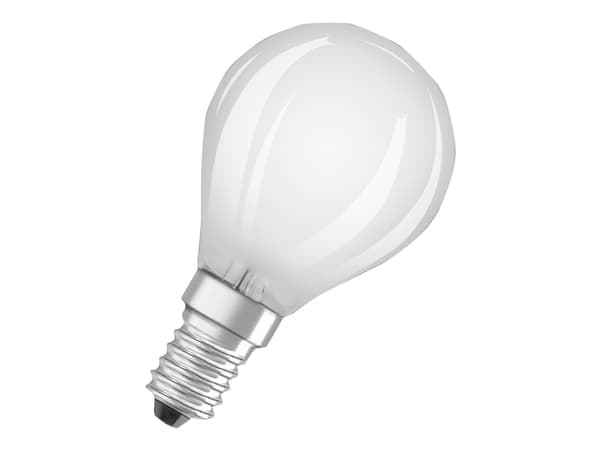 OSRAM LED SUPERSTAR - LED hehkulamppu - muoto: P45 - himmeä viimeistely - E14 - 2,8 W (vastaa 25 W) - luokka F - lämmin valkoinen valo - 2700 K