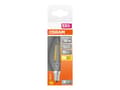 Miniatyrbild 4 av 5: OSRAM LED STAR - LED-glödlampa med filament - form: BA35 - klar finish - E14 - 4 W (motsvarande 40 W) - klass E - varmt vitt ljus - 2700 K