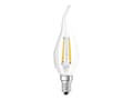 Miniatyrbild 5 av 5: OSRAM LED STAR - LED-glödlampa med filament - form: BA35 - klar finish - E14 - 4 W (motsvarande 40 W) - klass E - varmt vitt ljus - 2700 K