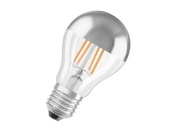 OSRAM LED STAR - LED hehkulamppu - muoto: A60 - kirkas viimeistely - E27 - 6,5 W (vastaa 50 W) - luokka F - lämmin valkoinen valo - 2700 K
