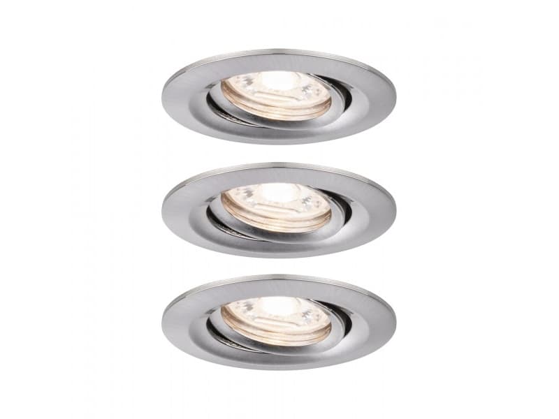 Paulmann 929.73, Torg, Innertak/vägg, Sjukhus, Kontor, Showroom, Gjuten aluminium, IP23, II