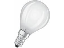 OSRAM - LED-filamentlyspære - form: P45 - mattslipt finish - E14 - 2.5 W (ekvivalent 25 W) - klasse F - kjølilg hvitt lys - 4000 K