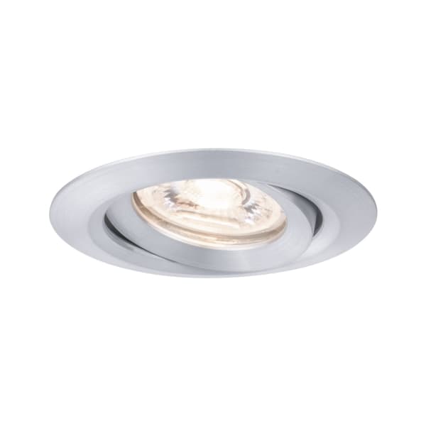 Paulmann 942.96, Nedtryckbar spotlight, Glödlampan/-lamporna kan inte bytas ut, 1 lampor, LED, 2700 K, Gjuten aluminium
