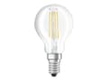 Miniatyrbild 1 av 5: OSRAM STAR CLASSIC P - LED-glödlampa med filament - form: P45 - klar finish - E14 - 4 W (motsvarande 40 W) - klass E - varmt vitt ljus - 2700 K