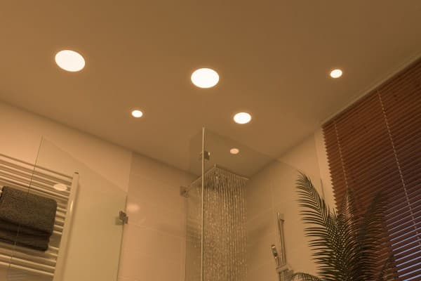 Paulmann Veluna VariFit, Rund, Innertak/vägg, Satin, IP44, II, 6 W
