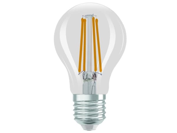 OSRAM STAR+ CLASSIC A - LED-glödlampa med filament - form: A60 - E27 - 7 W (motsvarande 60 W) - klass E - varmt vitt ljus - 2700 K
