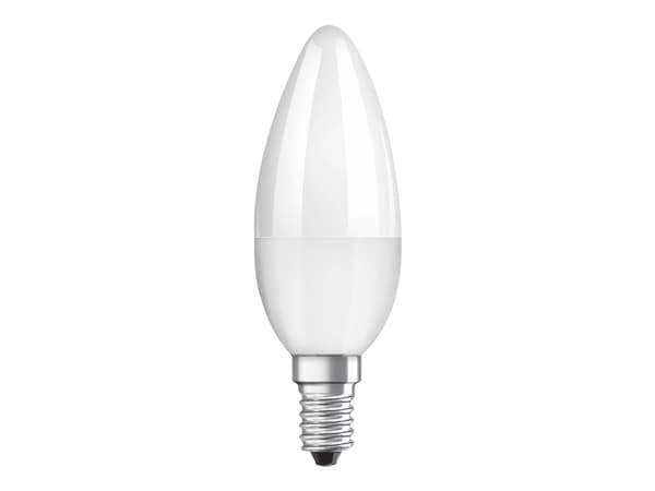 OSRAM LED SUPERSTAR - LED-lamppu - muoto: B35 - himmeä pinta - E14 - 4,9 W (vastaa 40 W) - luokka F - lämpimän valkoinen valo - 2700 K