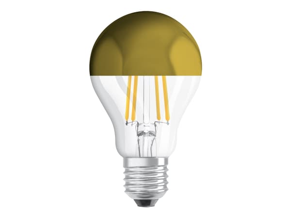 OSRAM LED STAR - LED hehkulamppu - muoto: A60 - kirkas viimeistely - E27 - 4 W (vastaa 37 W) - luokka F - lämmin valkoinen valo - 2700 K