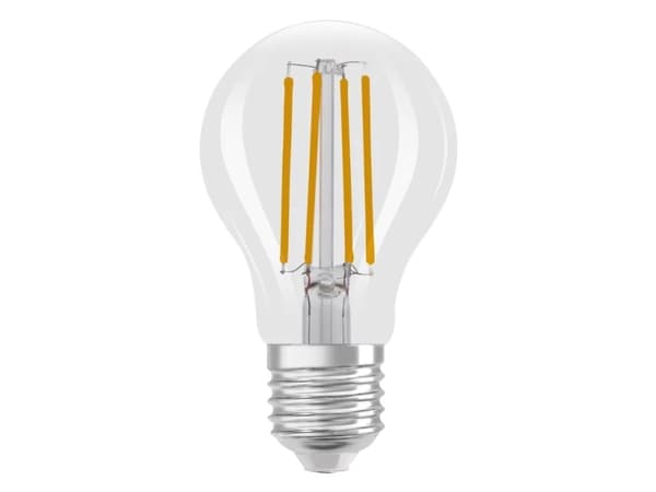OSRAM LED STAR+ GLOWdim - LED hehkulamppu - muoto: A60 - kirkas viimeistely - E27 - 6,5 W (vastaa 60 W) - luokka E - lämmin valkoinen/erittäin lämmin