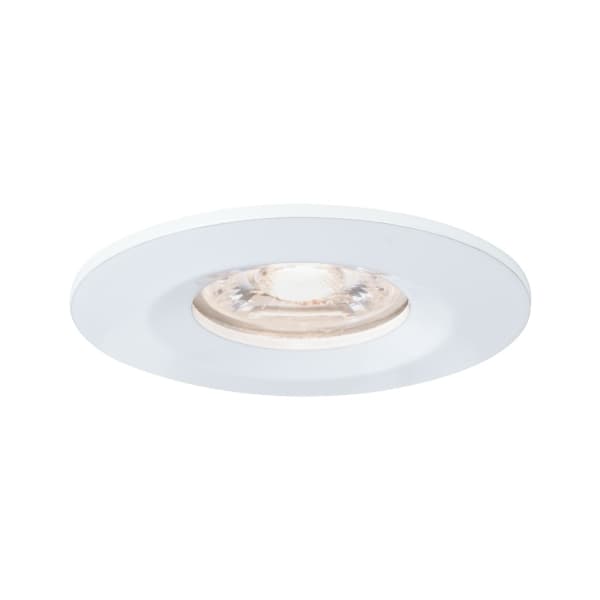 Paulmann 942.98, Nedtryckbar spotlight, Glödlampan/-lamporna kan inte bytas ut, 1 lampor, LED, 2700 K, Vit