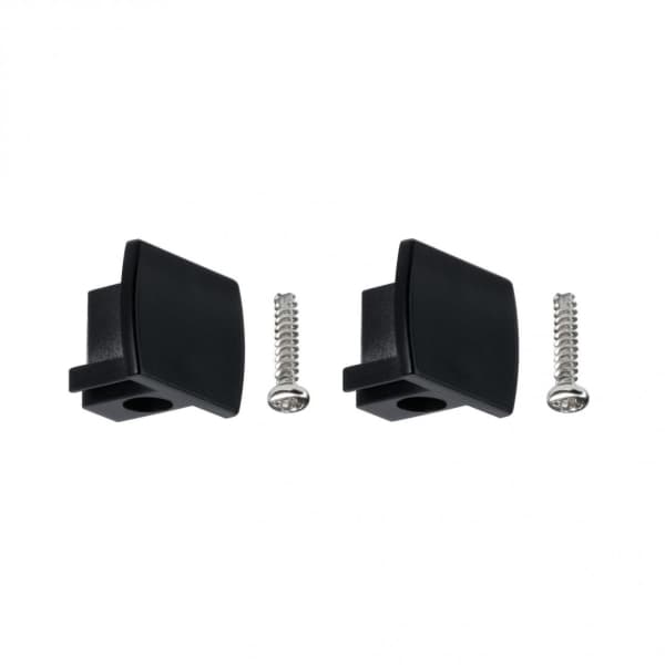 Paulmann 96961, Stopplock, Svart, Plast, 13 mm, 21 mm, 18 mm