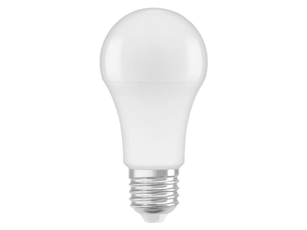 OSRAM - LED-glödlampa - form: A60 - glaserad finish - E27 - 13 W (motsvarande 100 W) - klass E - svalt vitt ljus - 4000 K