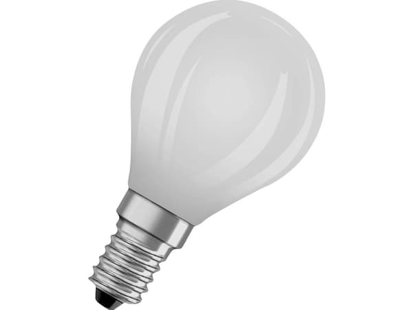 OSRAM LED SUPERSTAR - LED-glödlampa med filament - form: P45 - glaserad finish - E14 - 6.5 W (motsvarande 60 W) - klass E - varmt vitt ljus - 2700 K