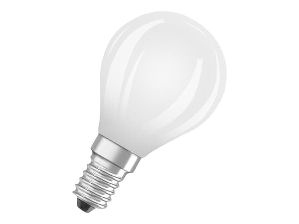 OSRAM LED SUPERSTAR - LED-glödlampa med filament - form: P45 - glaserad finish - E14 - 6.5 W (motsvarande 60 W) - klass E - varmt vitt ljus - 2700 K