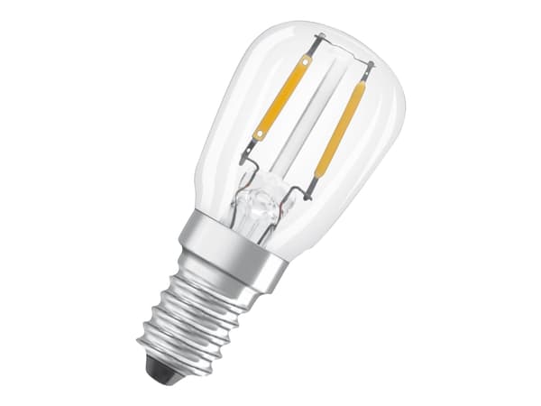 OSRAM SPECIAL - LED-glödlampa med filament - form: T26 - klar finish - E14 - 1.6 W (motsvarande 5 W) - klass G - varm komfortbelysning - 2400 K
