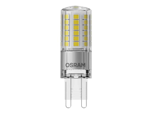 OSRAM LED STAR - LED-glödlampa - klar finish - G9 - 4.8 W (motsvarande 50 W) - klass E - varmt vitt ljus - 2700 K