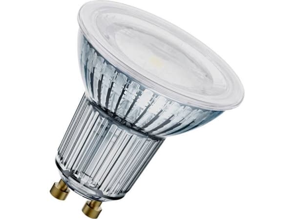OSRAM LED SUPERSTAR - LED-pære for søkelys - form: PAR16 - GU10 - 8.3 W (ekvivalent 80 W) - klasse G - varmt hvitt lys - 2700 K