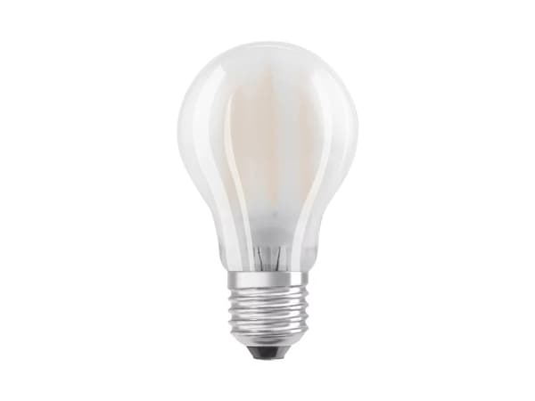 OSRAM LED SUPERSTAR - LED-glödlampa - form: A40 - glaserad finish - E27 - 4.8 W (motsvarande 40 W) - klass F - svalt vitt ljus - 4000 K