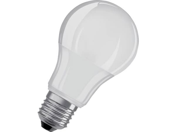 OSRAM LED STAR Classic A - LED-glödlampa - form: A60 - glaserad finish - E27 - 8.5 W (motsvarande 60 W) - klass F - svalt vitt ljus - 4000 K